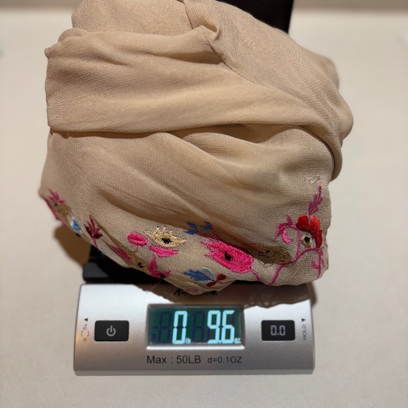 VTG Collection Women Embroidery Tunic Blouse LongSleeve Sz L Boho Gypsy Romantic - Picture 10 of 10